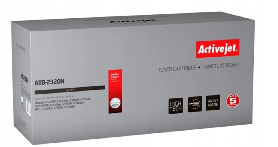 TONER ACTIVEJET BROTHER ATB-2320N TN 2320 DCP2500 DCP-L2520DW 2600str.