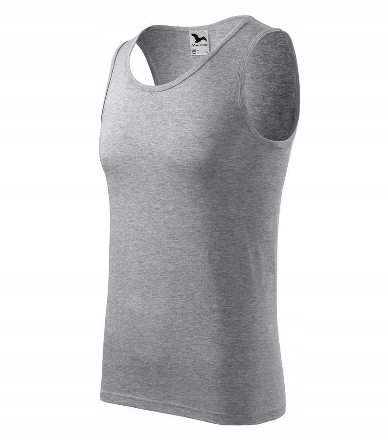 

Tshirt męski Top na ramiączkach Malfini szary XL