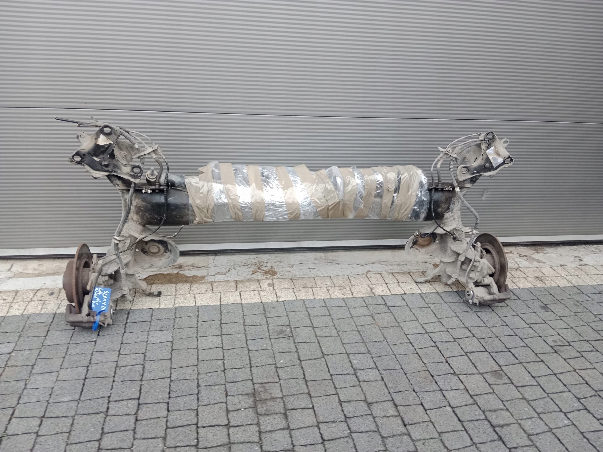 suspension beam axis rear RENAULT SCENIC III