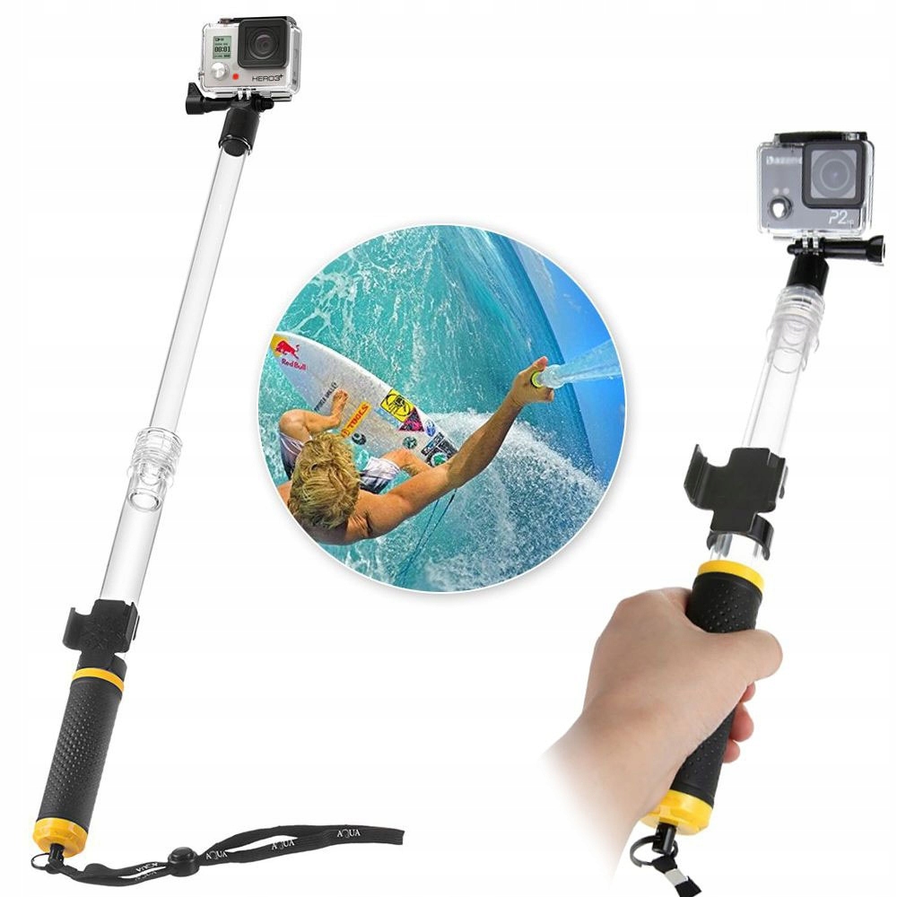

Selfie Stick Pływający Uchwyt Boja do GoPro Sjcam