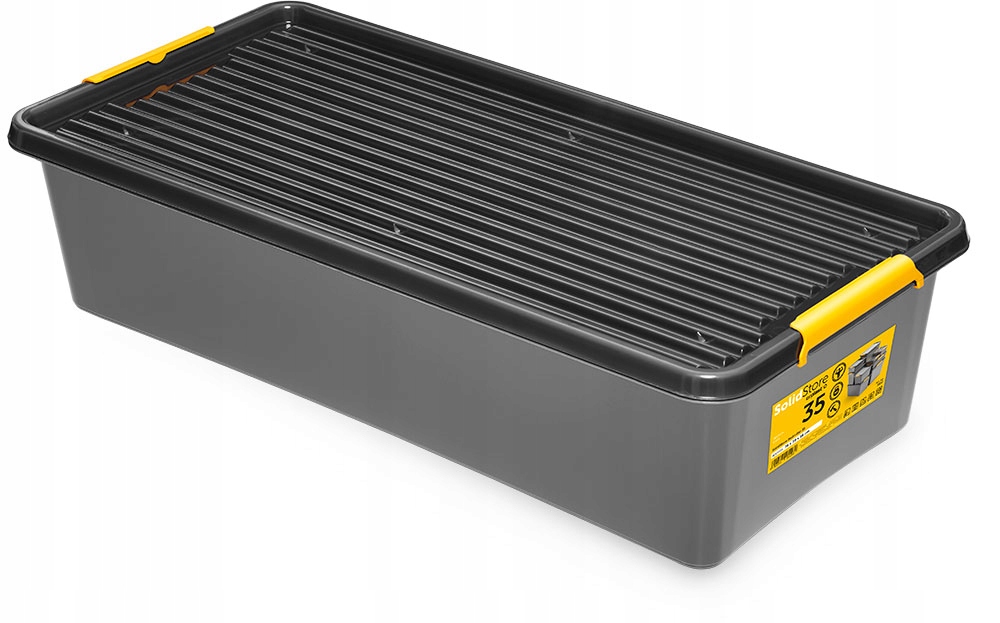 

Organizer plastikowy pudło pojemnik pokrywa 35l