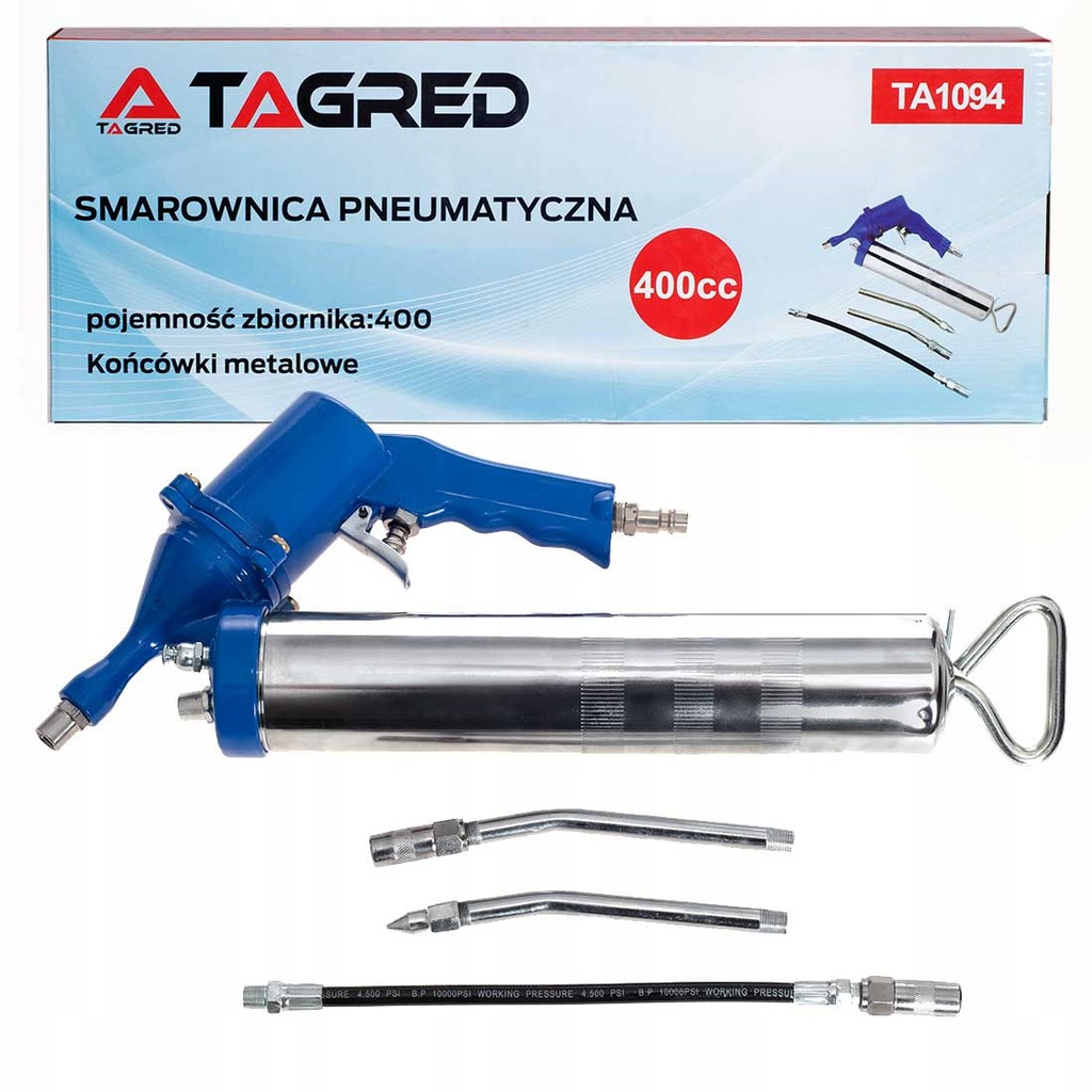 

Smarownica Pneumatyczna 400ml Tawotnica Kartusze