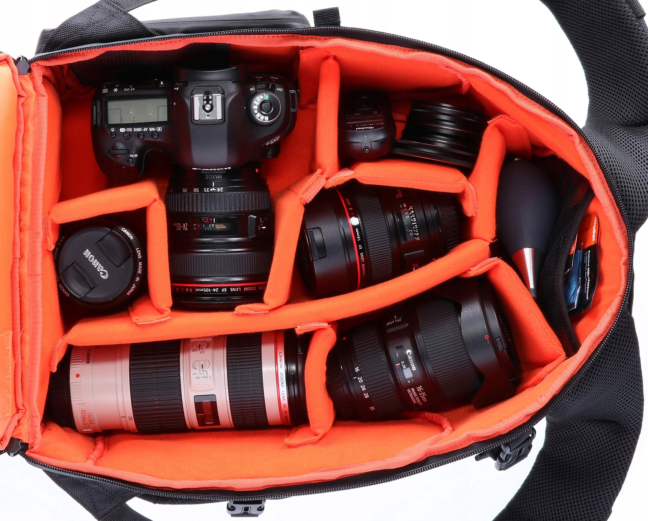 ROLLEI Plecak Fotograficzny M Czarny Na Aparat Laptop Podróżny Wodoodporny — miniatura 3