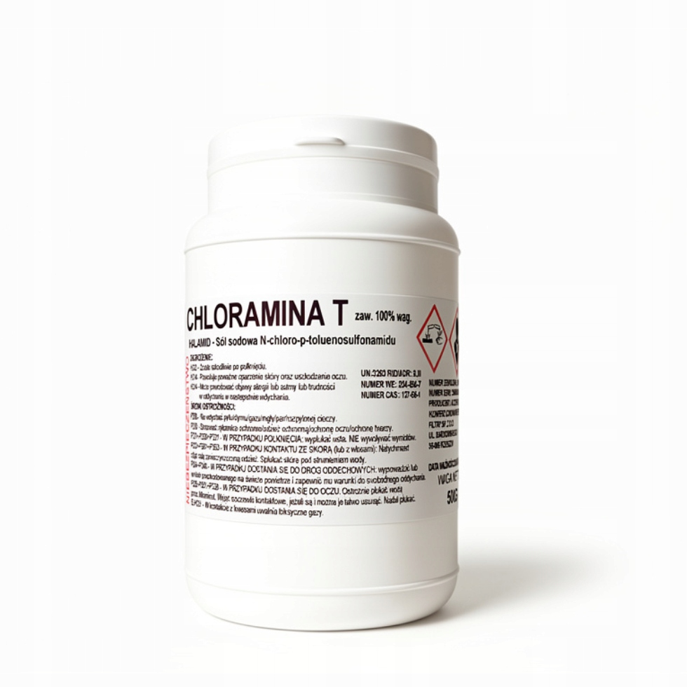100% chloramina t Halamid 1000 G