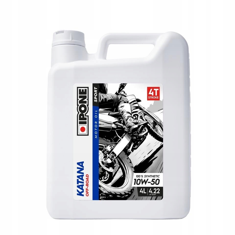 Ipone Katana Off Road 10V50 Motorový Olej 100 % Syntetický 4 L (ester, MA2) (a