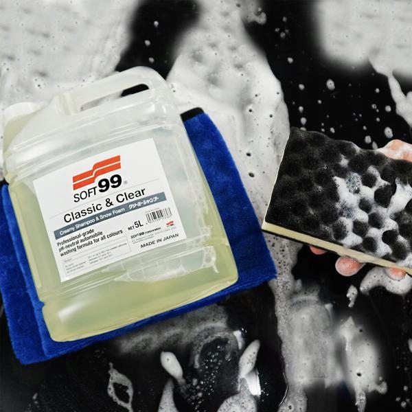 SOFT99 CLASSIC & CLEAR SHAMPOO SZAMPON SAMOCHODOWY 5L Pojemność opakowania 5000 ml