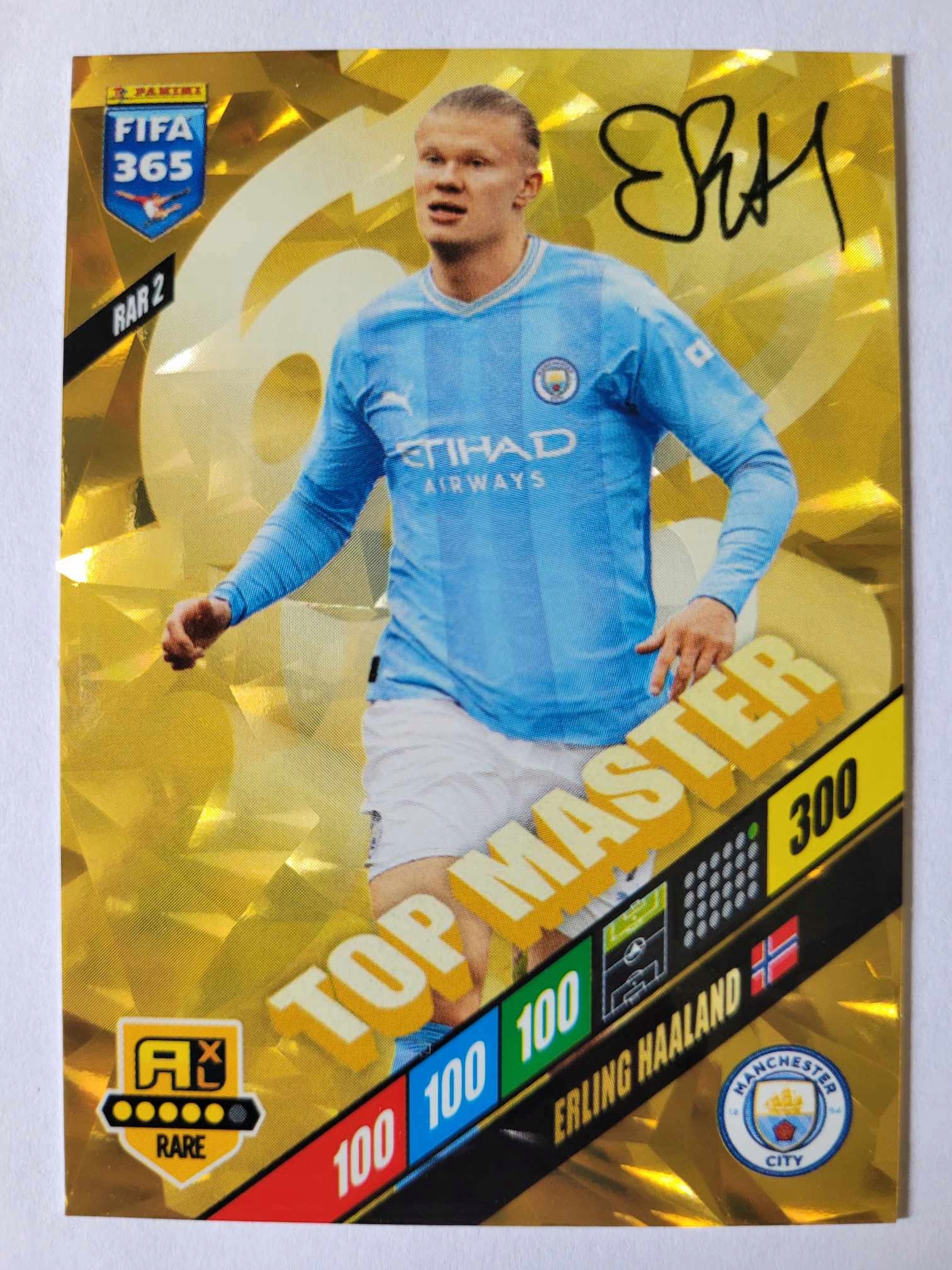 Fifa 365 2024 Panini Top Master Haaland Rar 2