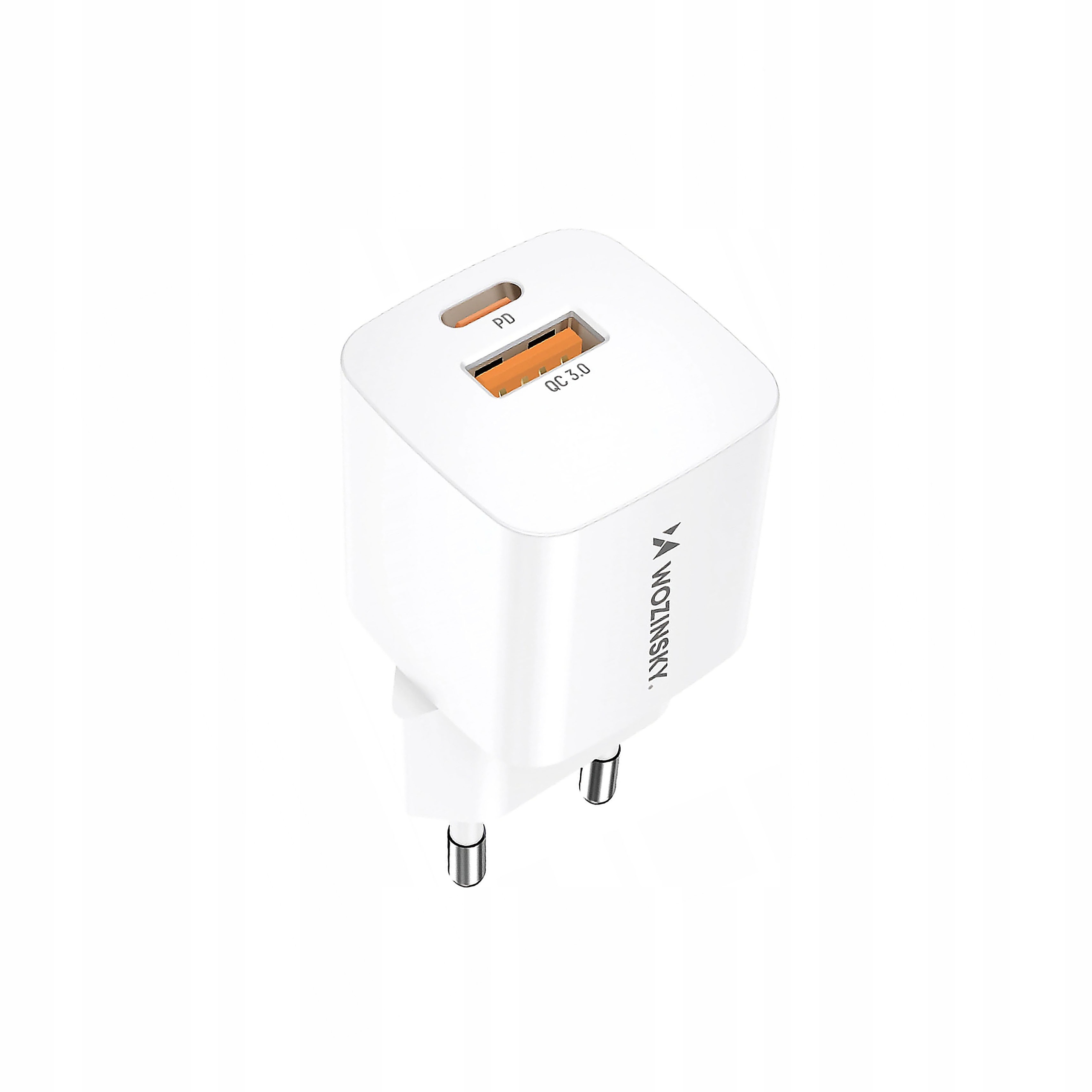 Ładowarka sieciowa Wozinsky Cmwcw 20W Usb-c Usb-a biała