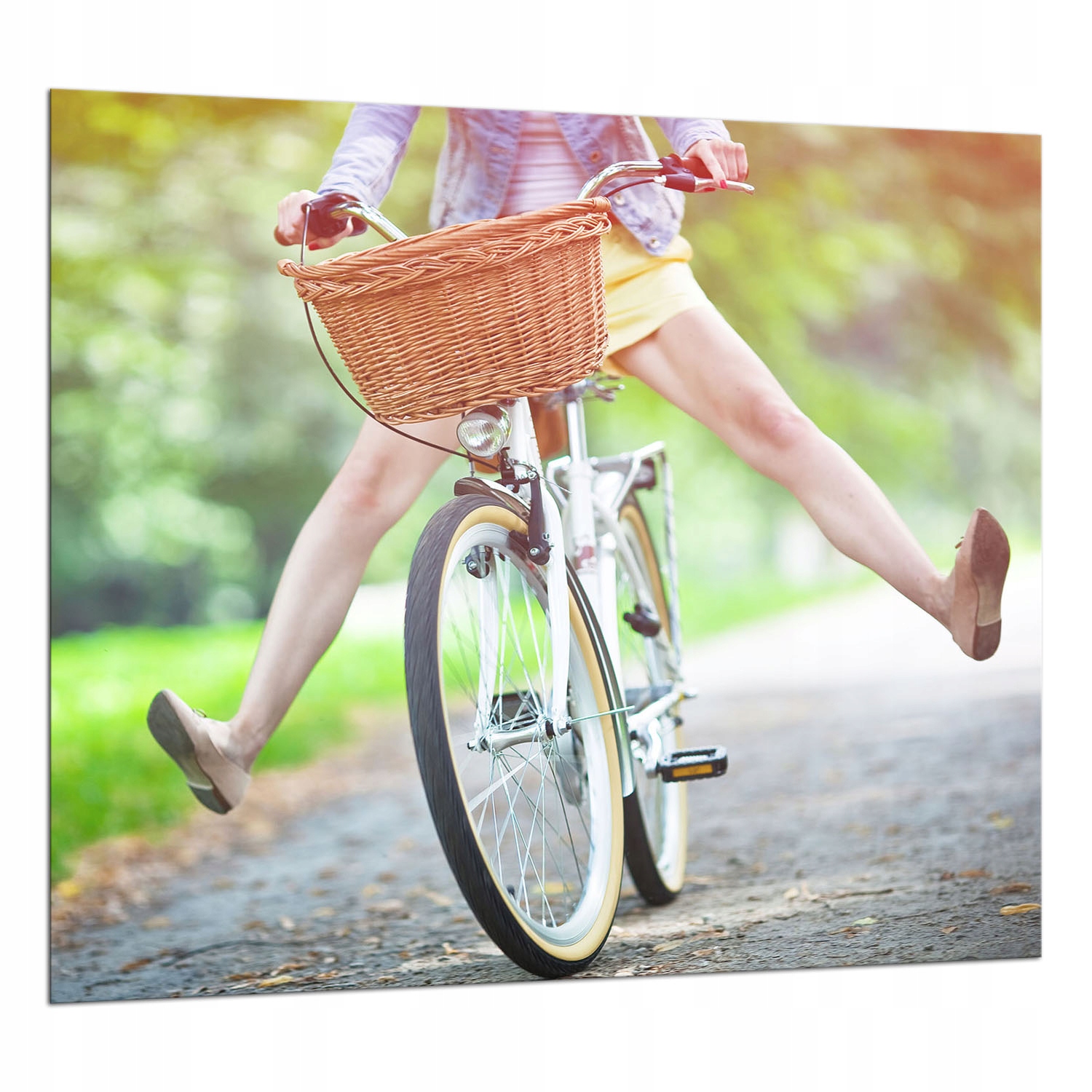 Skleněná Deska Ochranná Deska 65x60 Kolo