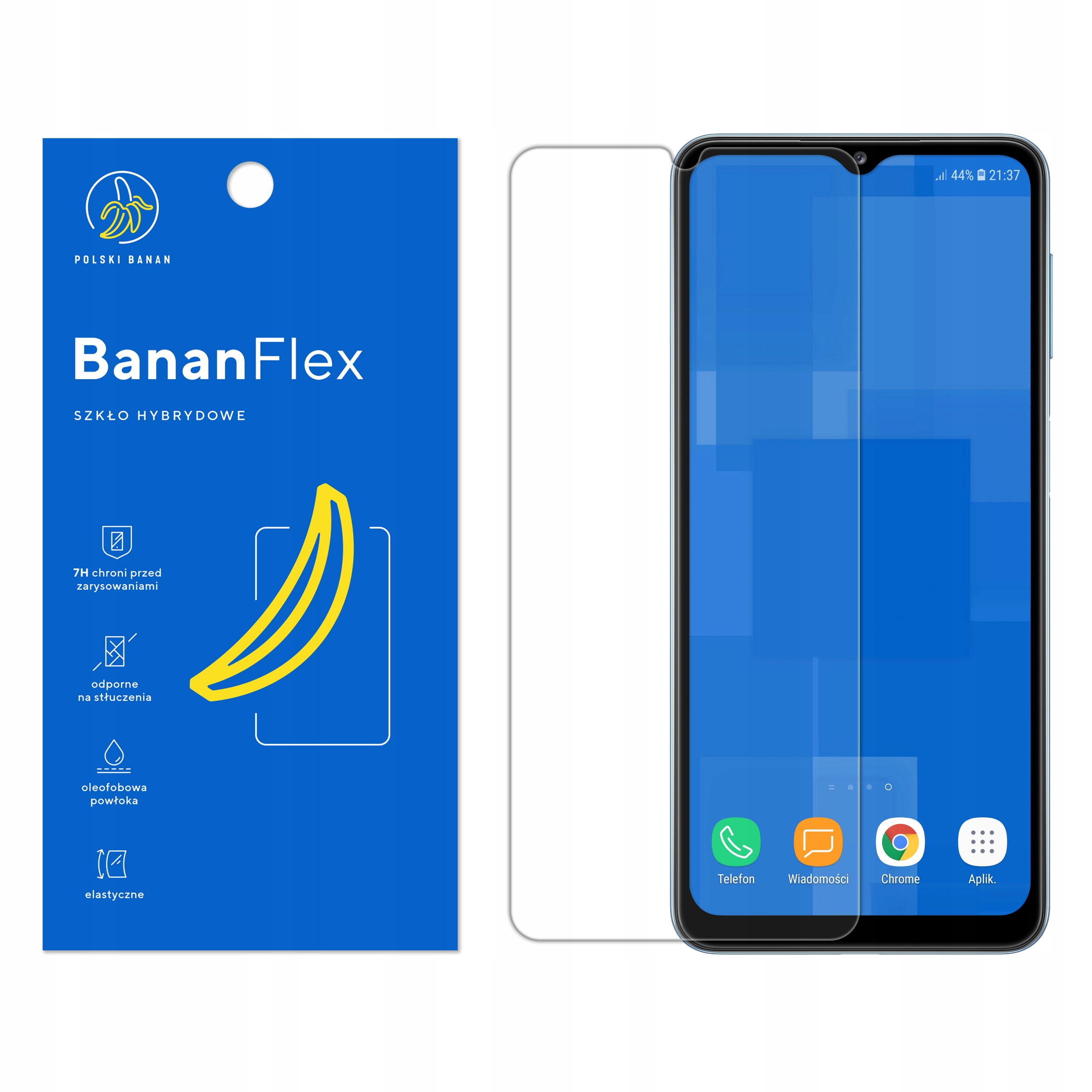 

Szkło Hybrydowe Polski Banan 7H do Samsung A32