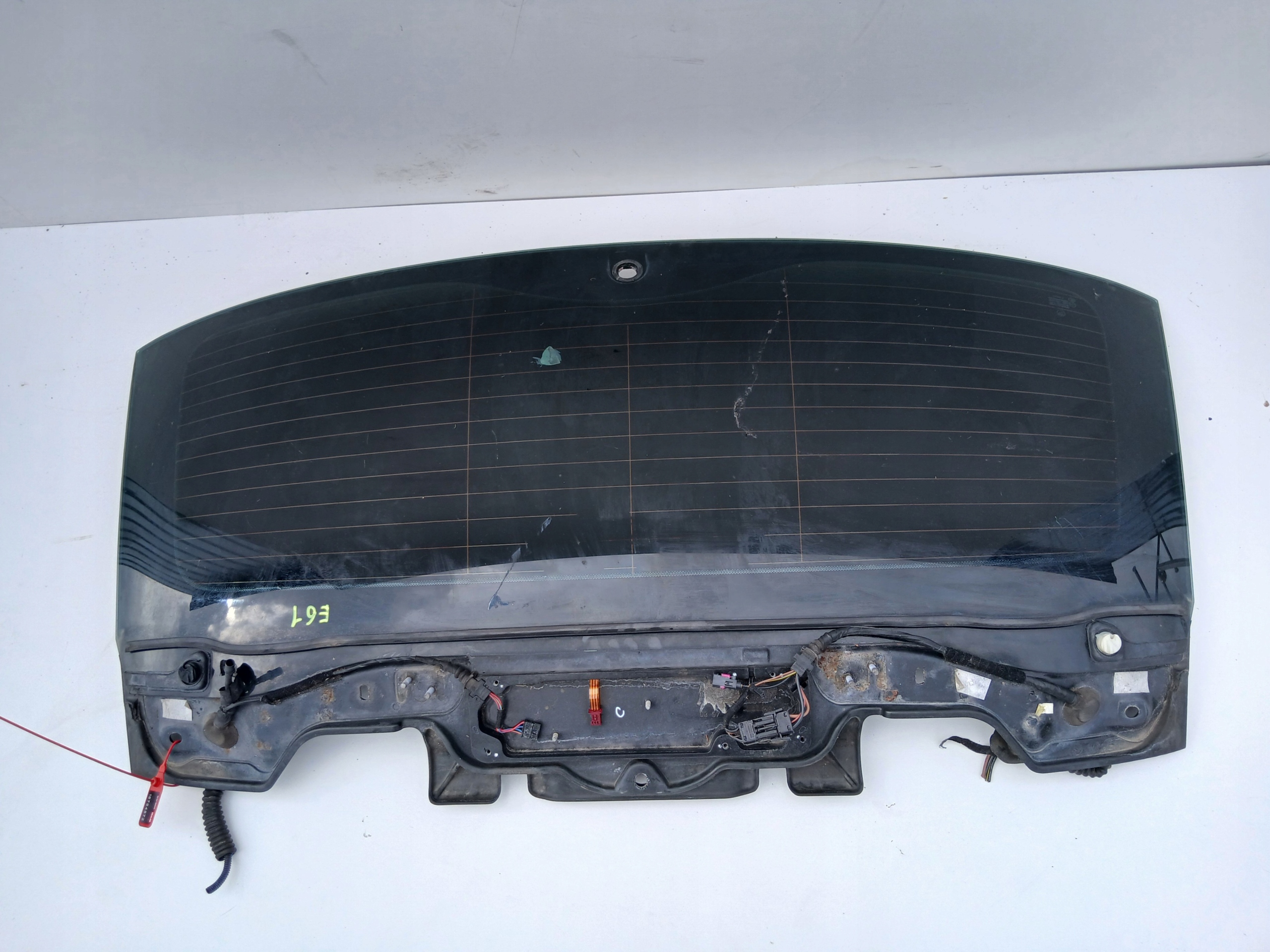 window rear rear part BMW E61