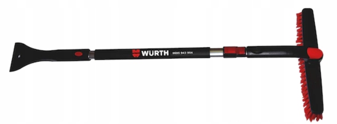 

Wurth Skrobaczka ze szczotką do lodu śniegu