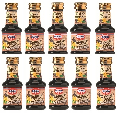 10x 27ml Dr. Oetker Ekstrakt Wanilia z Madagaskaru Karton