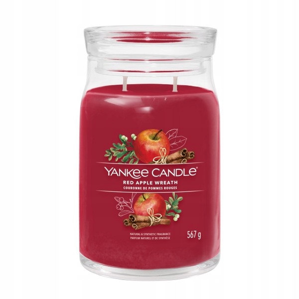 

Świeca Duża Yankee Candle 567g Red Apple Wreath