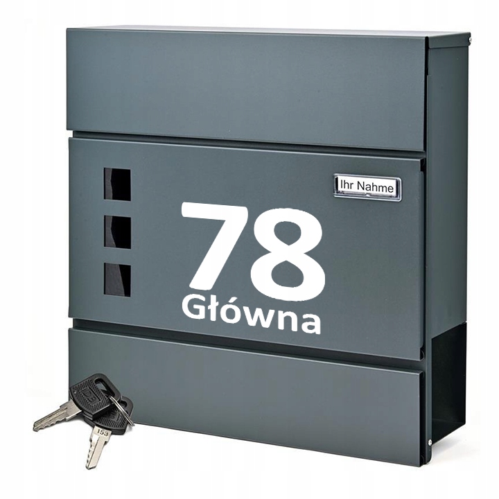 Poštovní Schránka Na Dopisy Ocelová Mnoho Vzorů