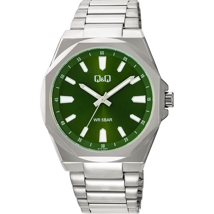 Pánské Hodinky Qq Q11C-002P stříbrné