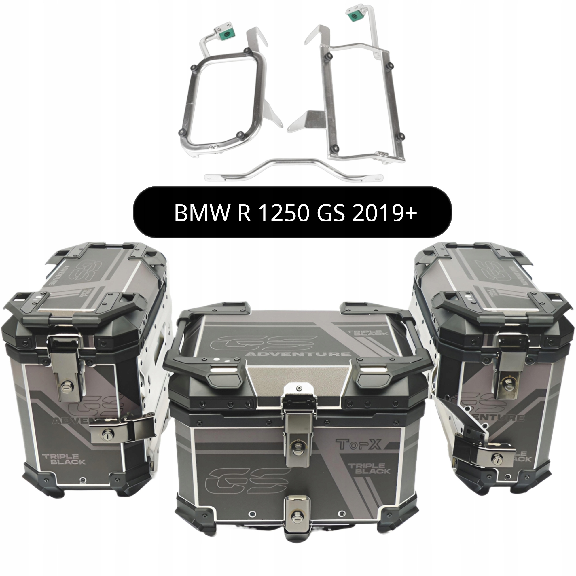 Kufřík Kufry Hliníkové Rámy Bmw R1250GS R 1250 Gs 2019+ Sada TopX