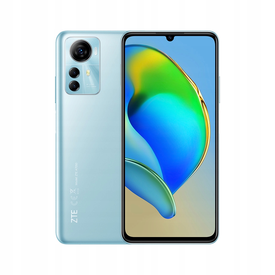 Smartfón Zte Blade A72s 3 Gb 128 Gb 4G Lte Sky Blue
