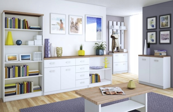 Wieszak ścienny TOP MIX 80 biały Marka Mebelbos