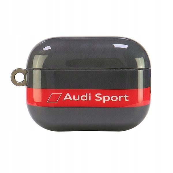 Etui Do Airpods Pro 2 Audi IML Sport Szare Cover Case Futerał Pokrowiec