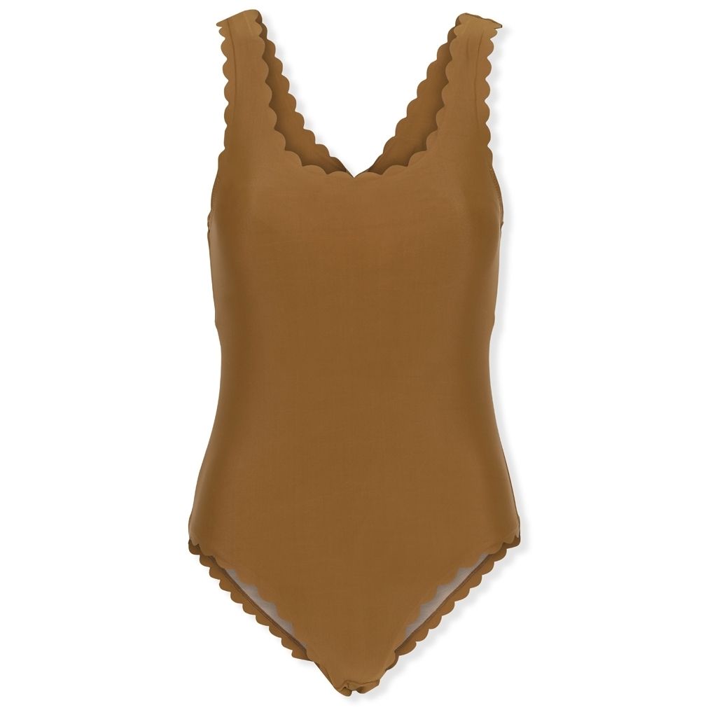 Plavky pro maminky Scallop bronze brown Hnědá Xs Konges Slojd
