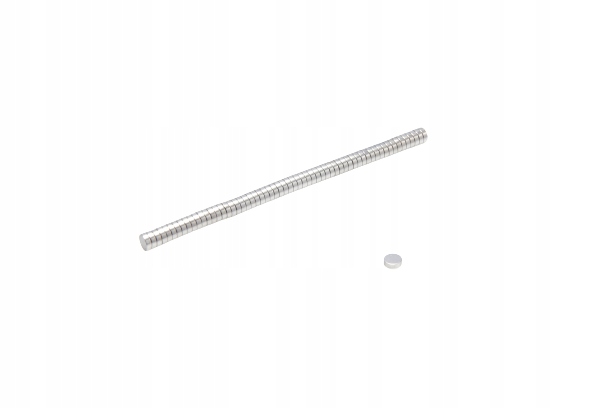 

Magnes Neodymowy Walcowy Mw 3x1 mm N38 50 szt.