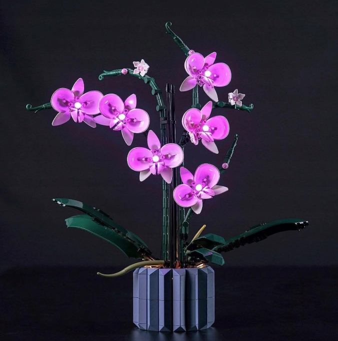 Zestaw oświetleniowy kompatybilny Led Tylko do Lego Orchidea 10311