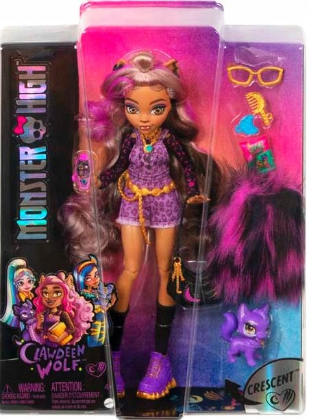 

Lalka Clawdeen Wolf Monster High Upiorni Uczniowie