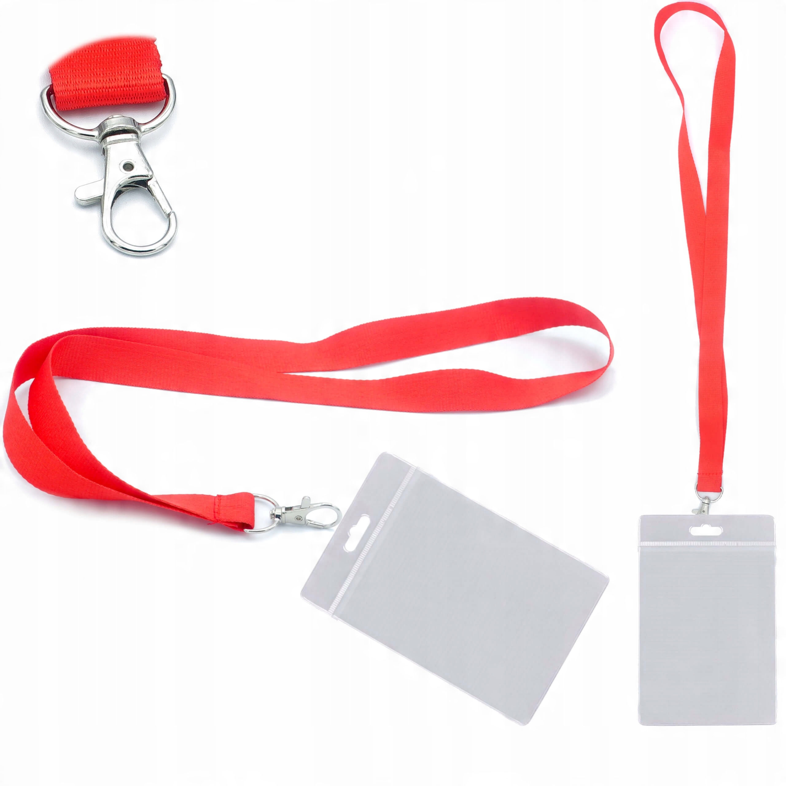 

Identyfikator pionowy holder A7 82x106mm smycz