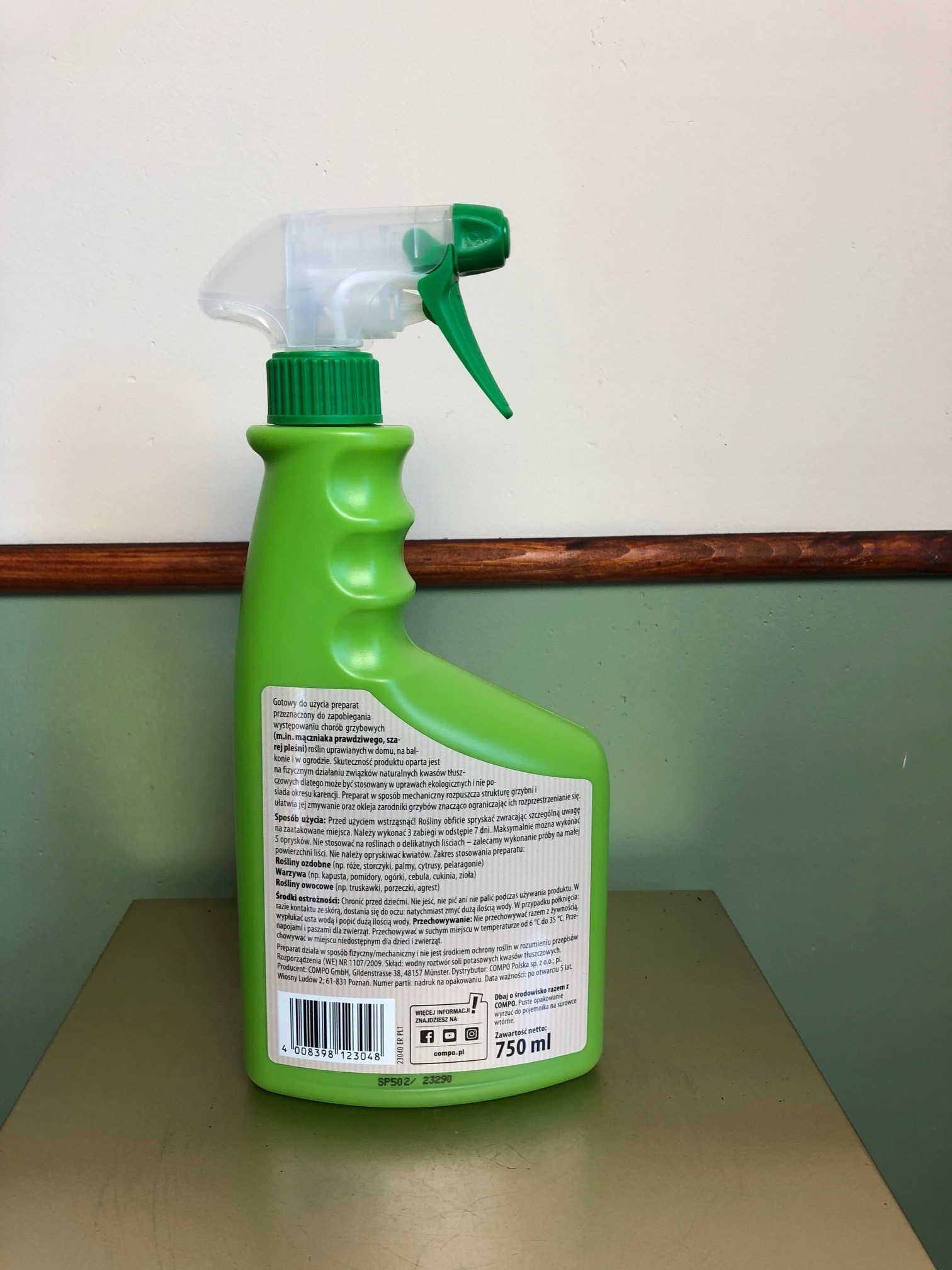 Spray na choroby grzybowe COMPO BIO EKO Producent Compo