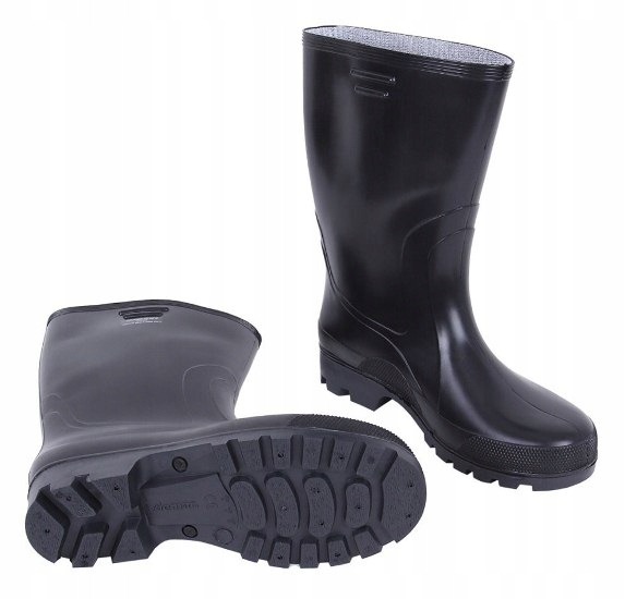 Wytrzymałe kalosze gumowce Grand Black PVC r. 44 Marka Demar