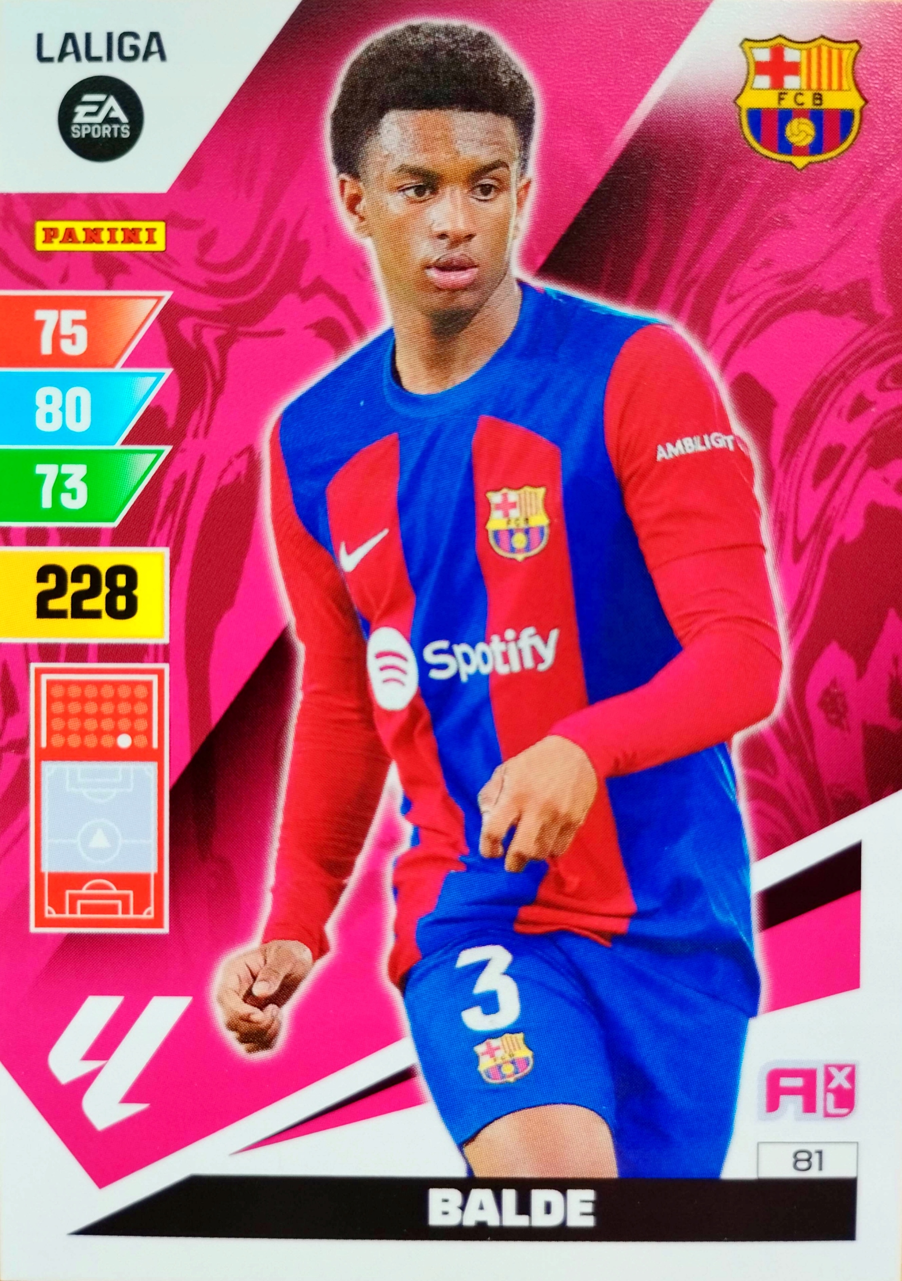 La Liga 2023-24 2024 Balde 81 Barcelona