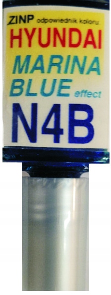 Hyundai N4B Marina Blue Lakier Samochodowy Zaprawka Do Rys Arasystem 10 ML