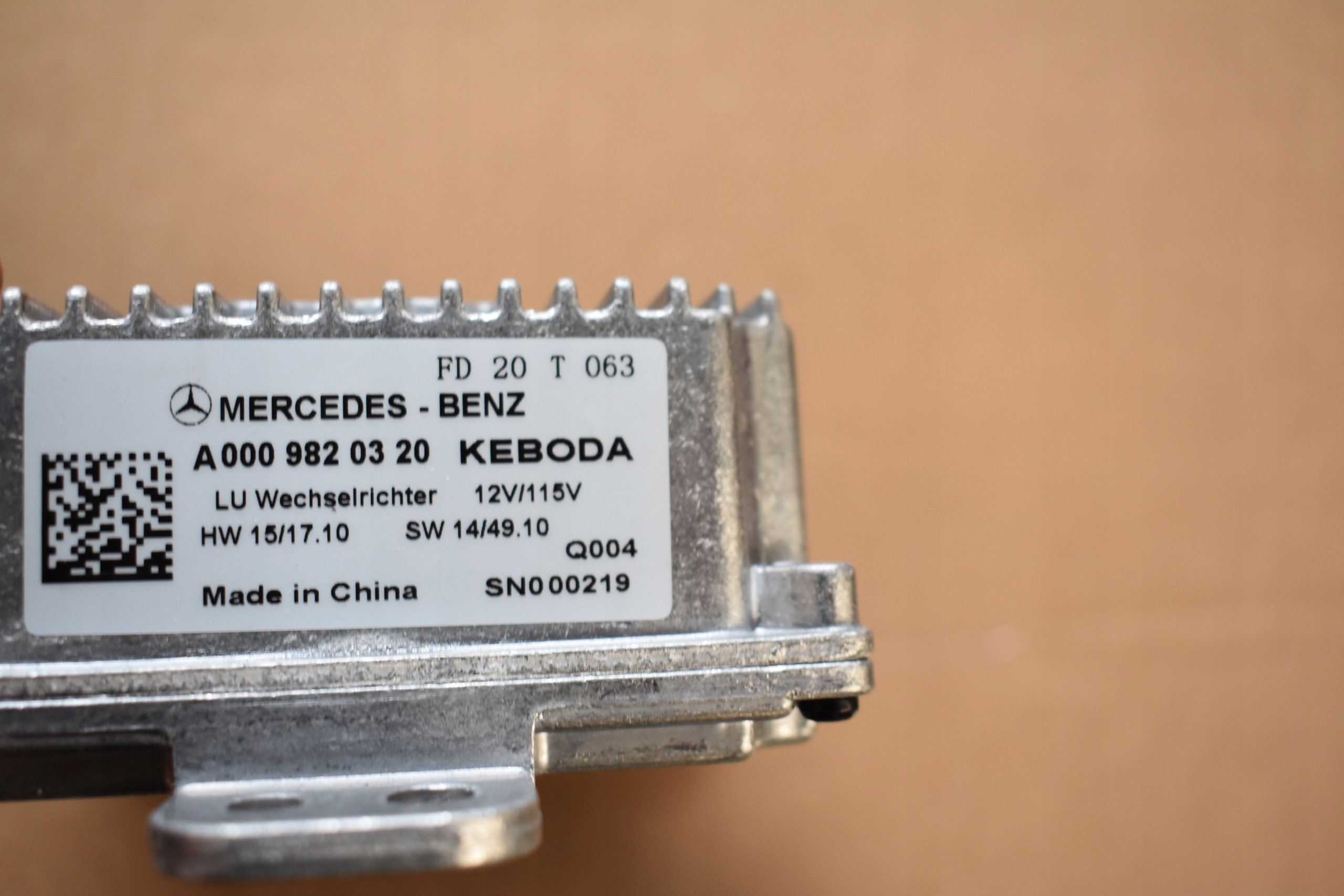 IDEALNY FALOWNIK di tensione MERCEDES 1