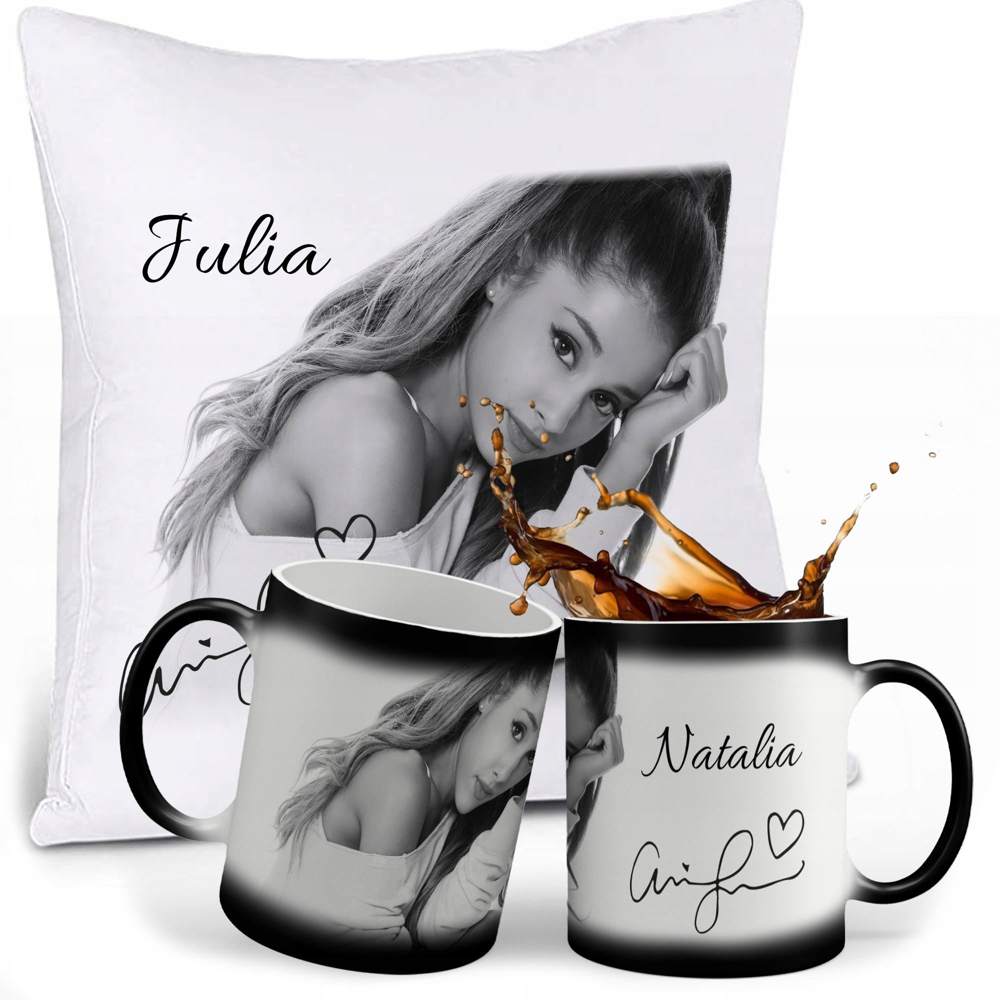 

Zestaw Ariana Grande Magiczny Kubek Poduszka