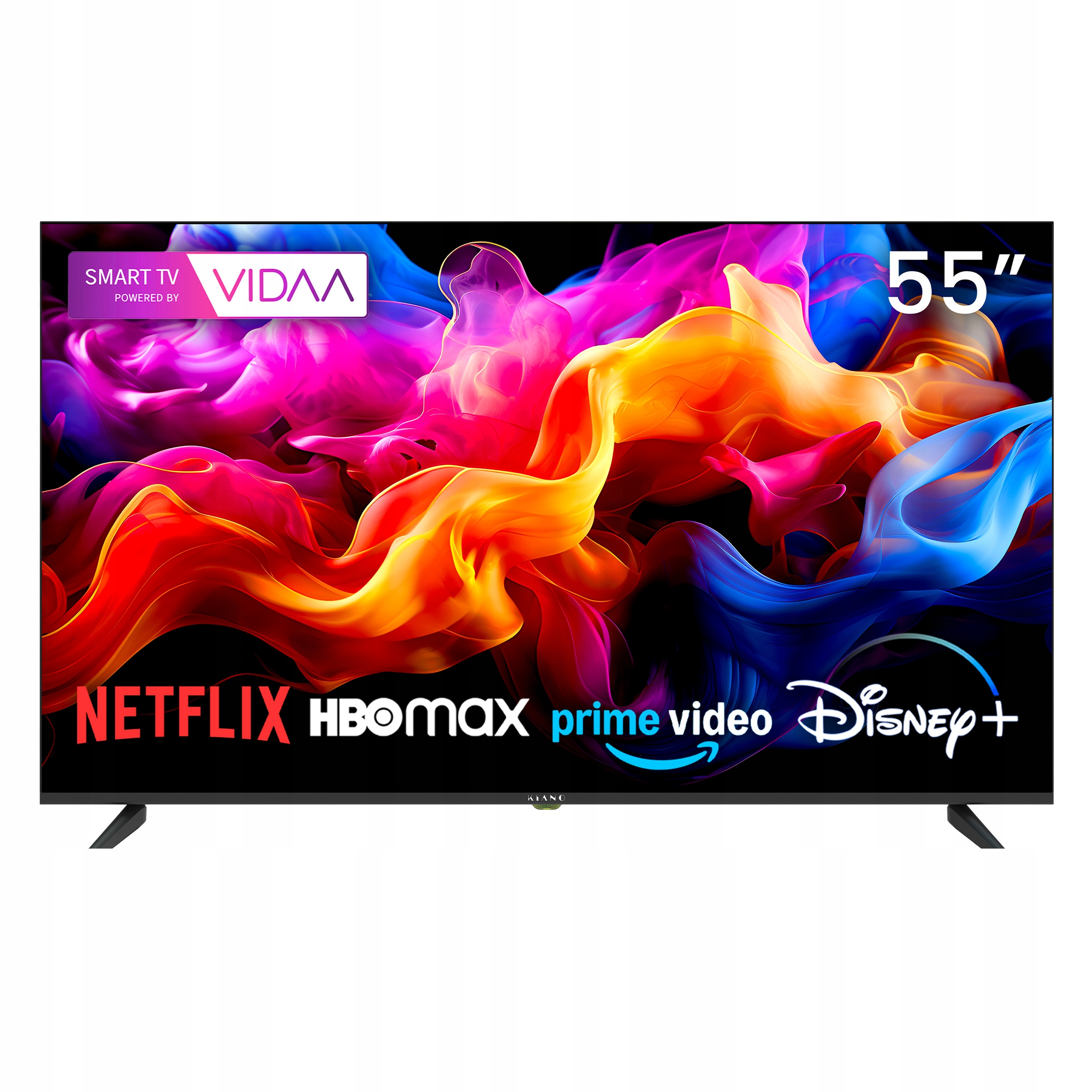 Televízor Kiano Elegance 55 palcov 4K Uhd Smart Tv Vidaa 3xHDMI DVB-T2/S2