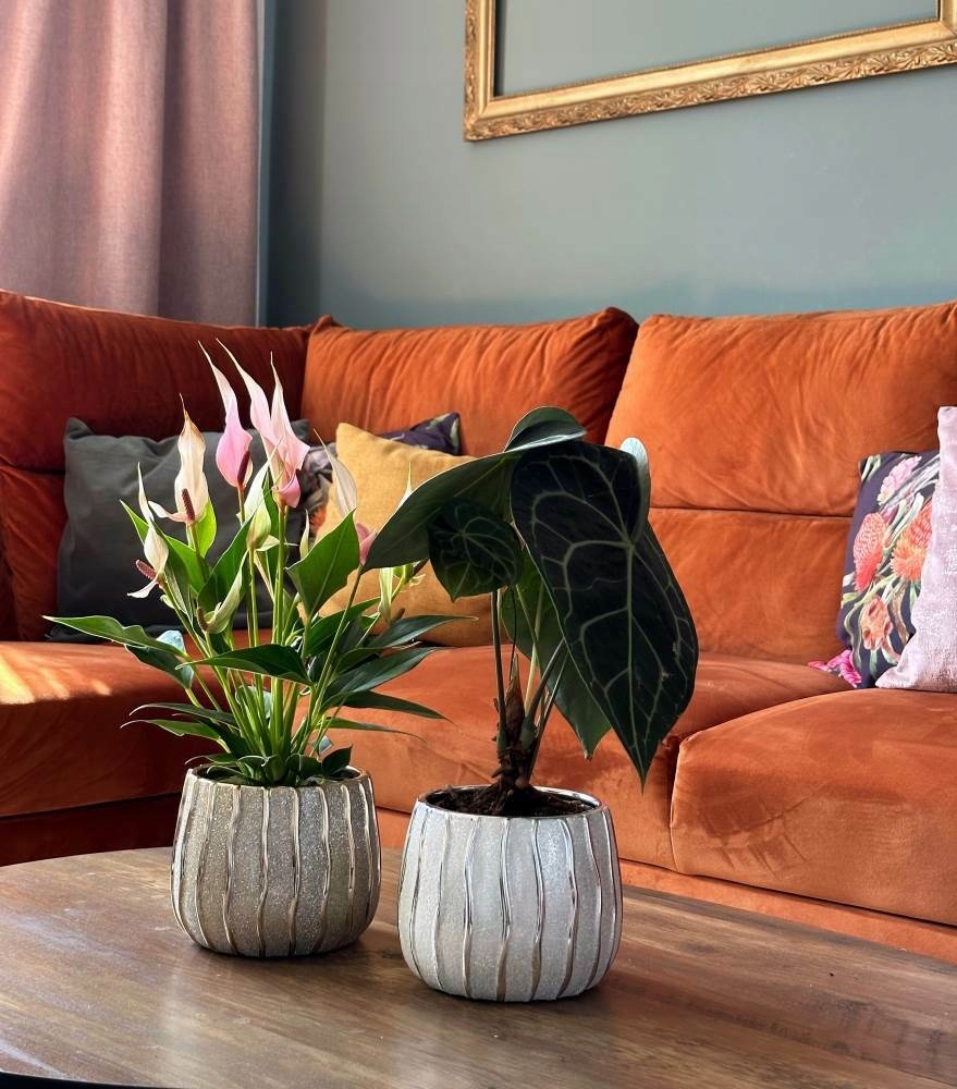 CERAMICZNA OSŁONKA DONICZKA 16x 13cm ZŁOTA GLAMOUR Kod producenta 05.295