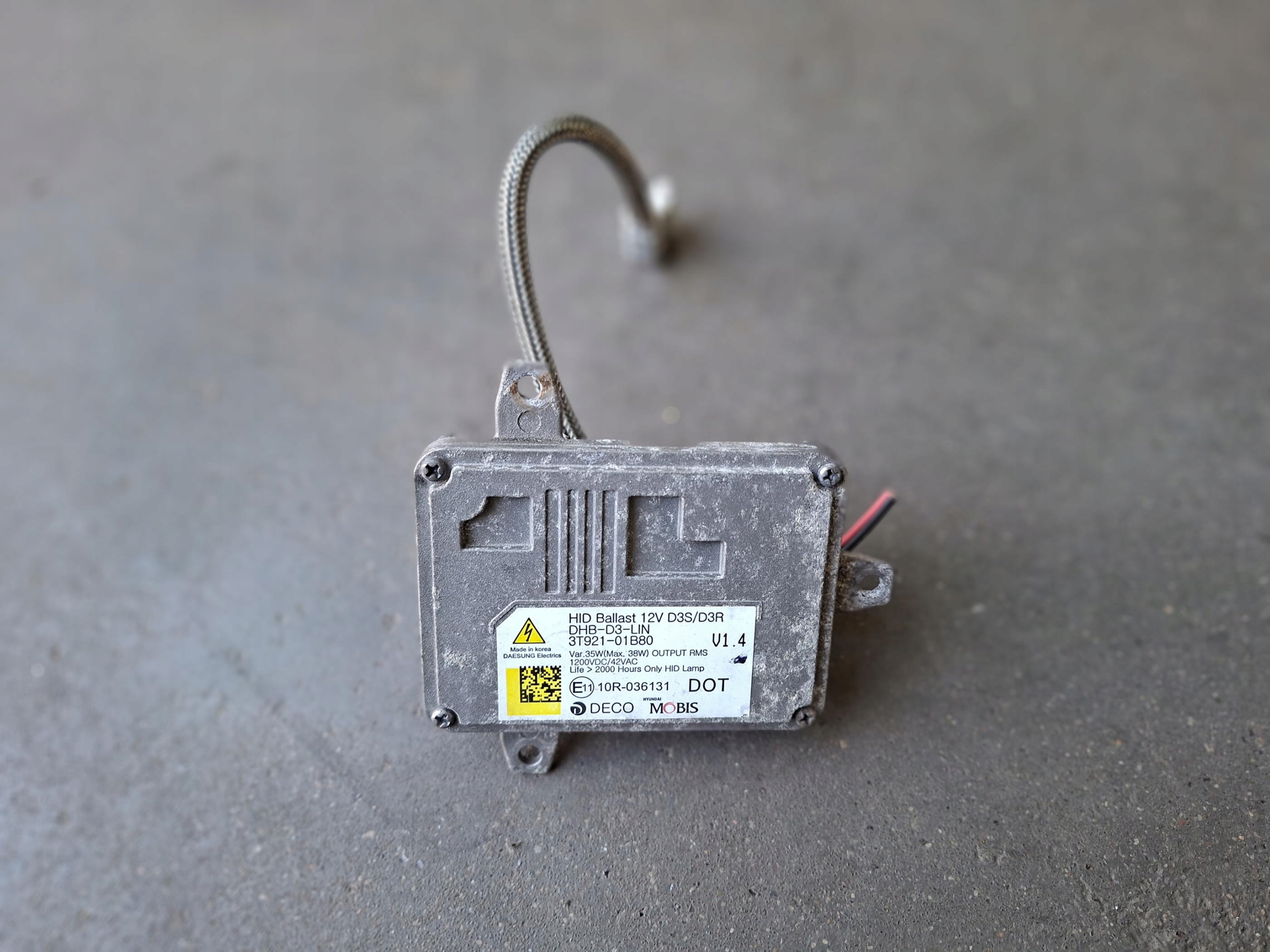 control unit 3T921-01B80 HYUNDAI SANTA FE III 2.2 D CRDI