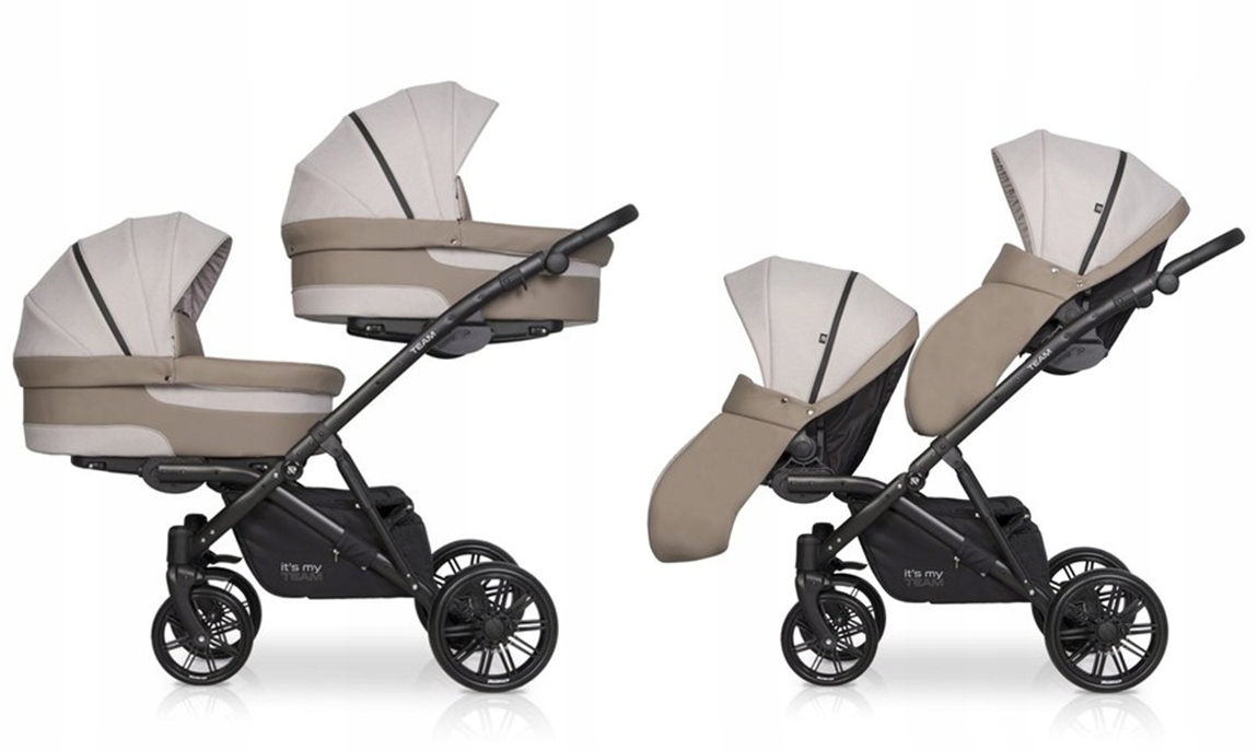 RIKO TEAM 2W1 WÓZEK BLIŻNIACZY ADAPTERY MC Kod producenta Riko/Team