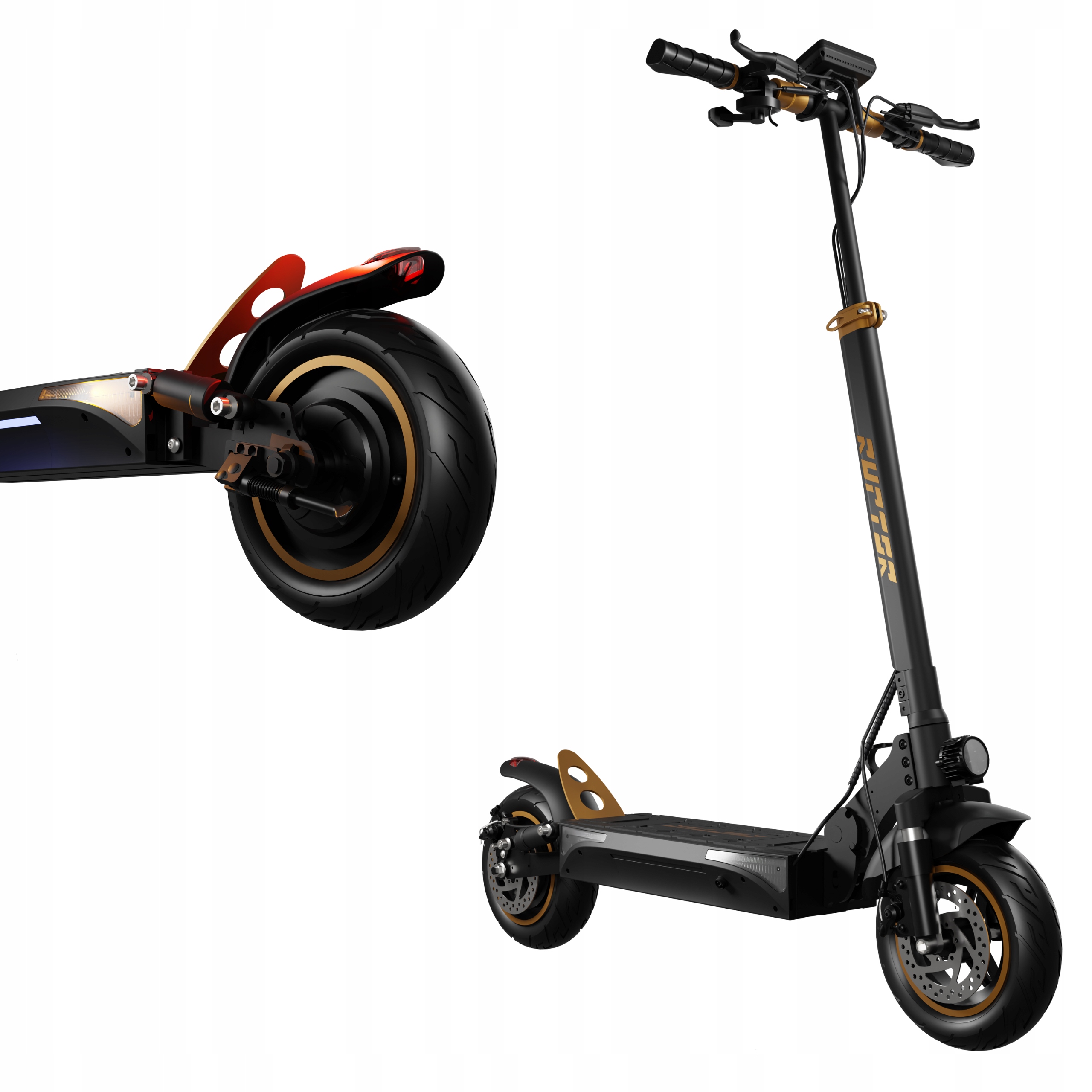 Monos Copper Elektrická koloběžka 80 km, rychlost 20 km/h, 10" kola