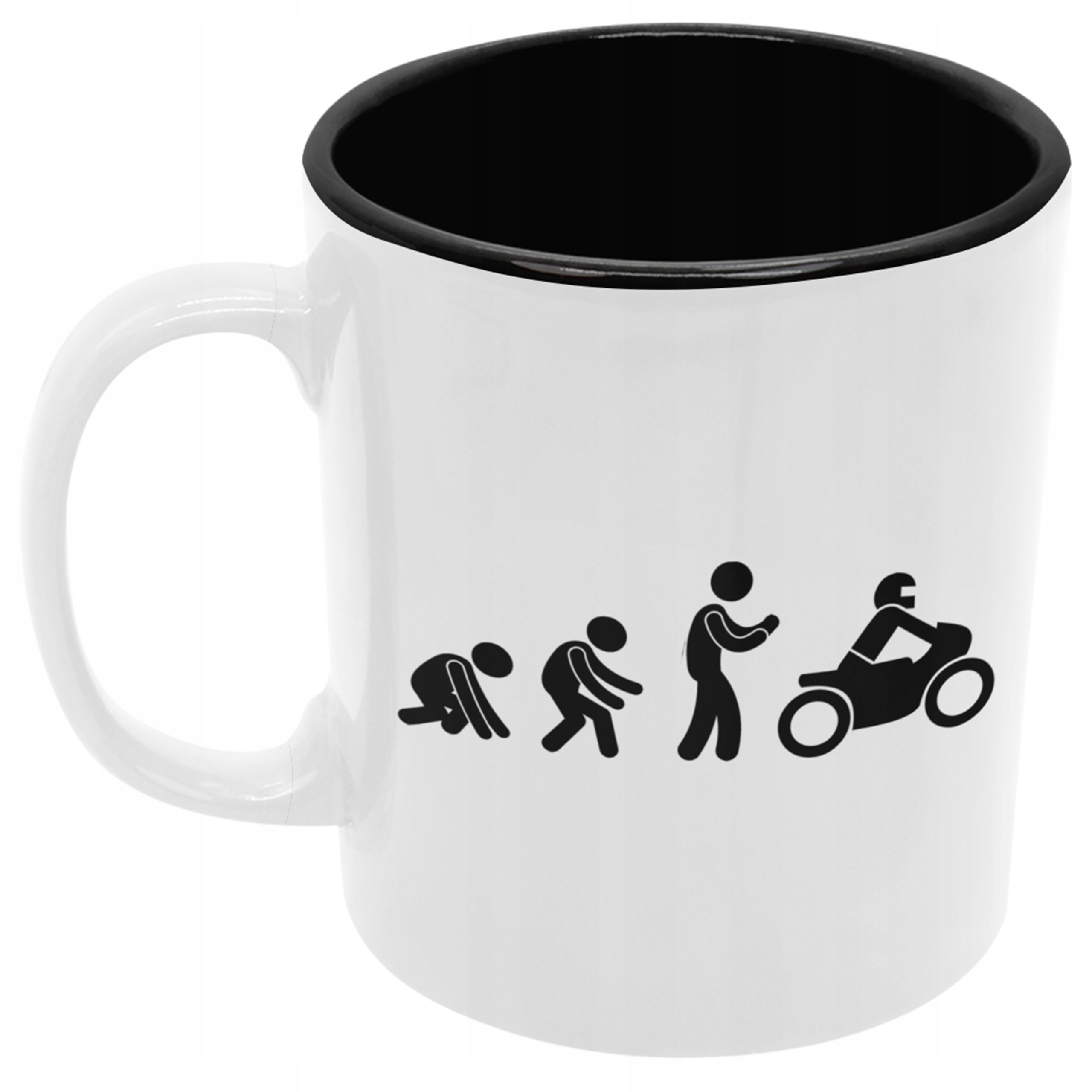 

Kubek Motor motocyklisa motocyklisty czarny