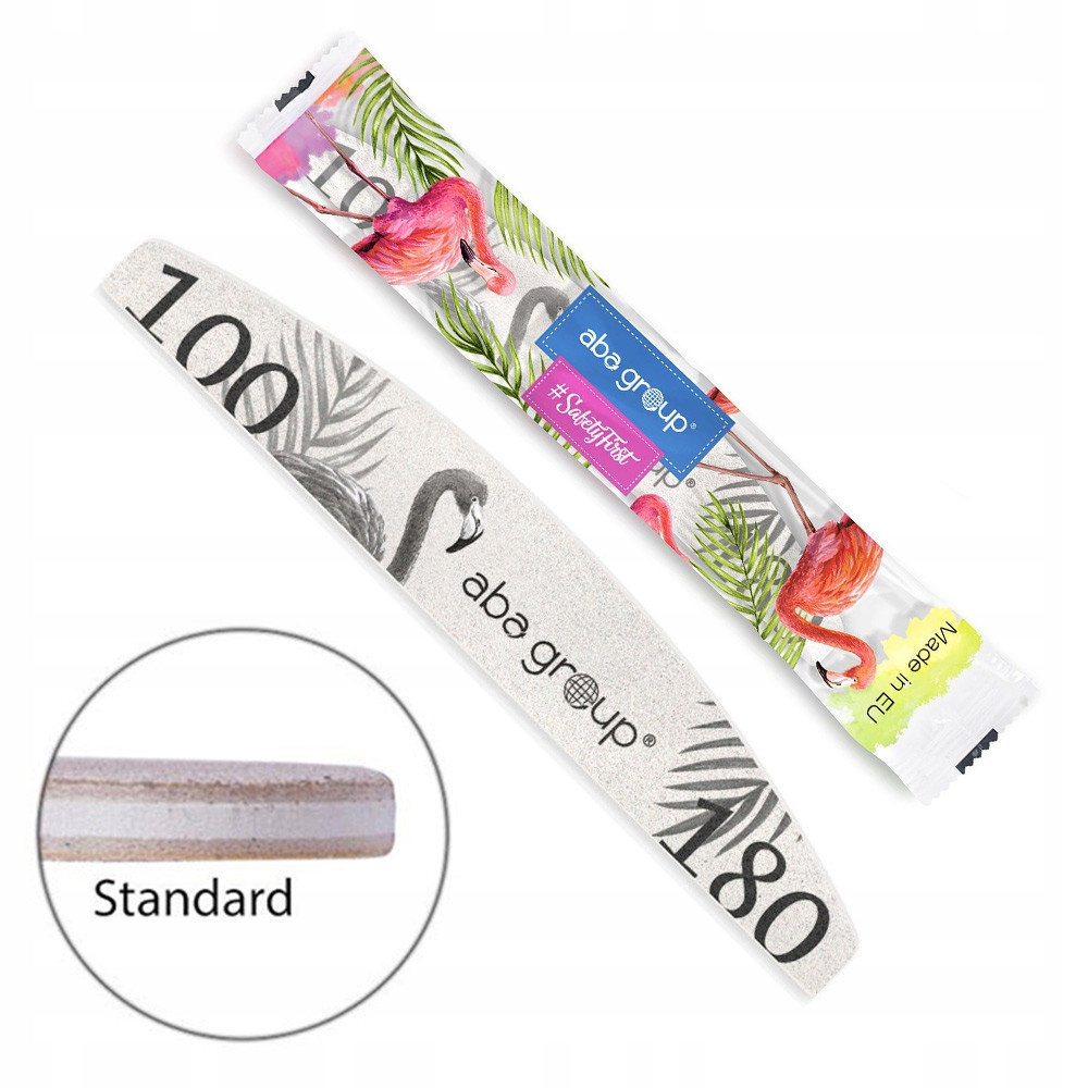 Aba Group Pilník Loďka Standard 100/180 Fólie 100 ks Bezpečný balíček