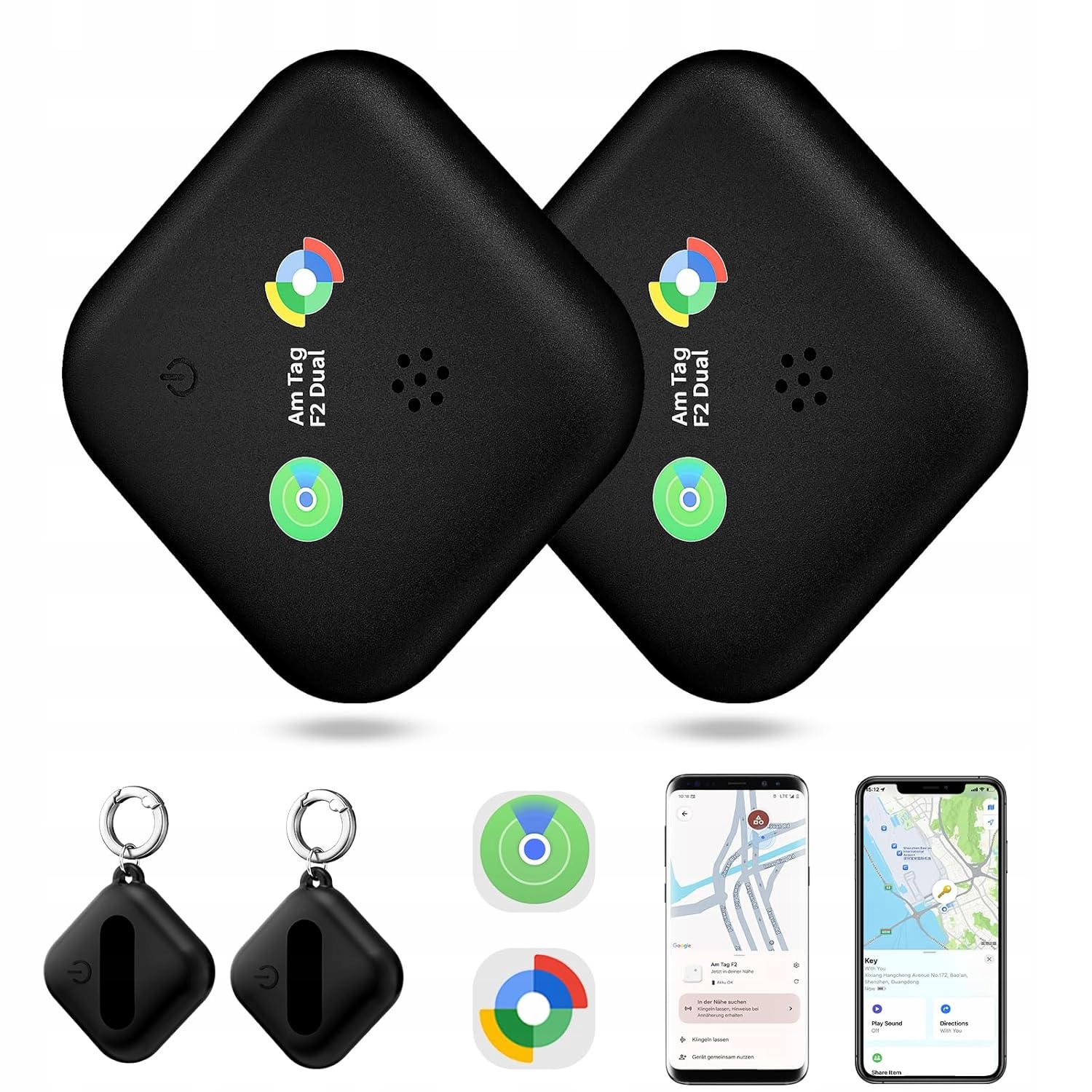 Android Smart Tag Am Tag F2 Lokalizator airtmy 2szt.