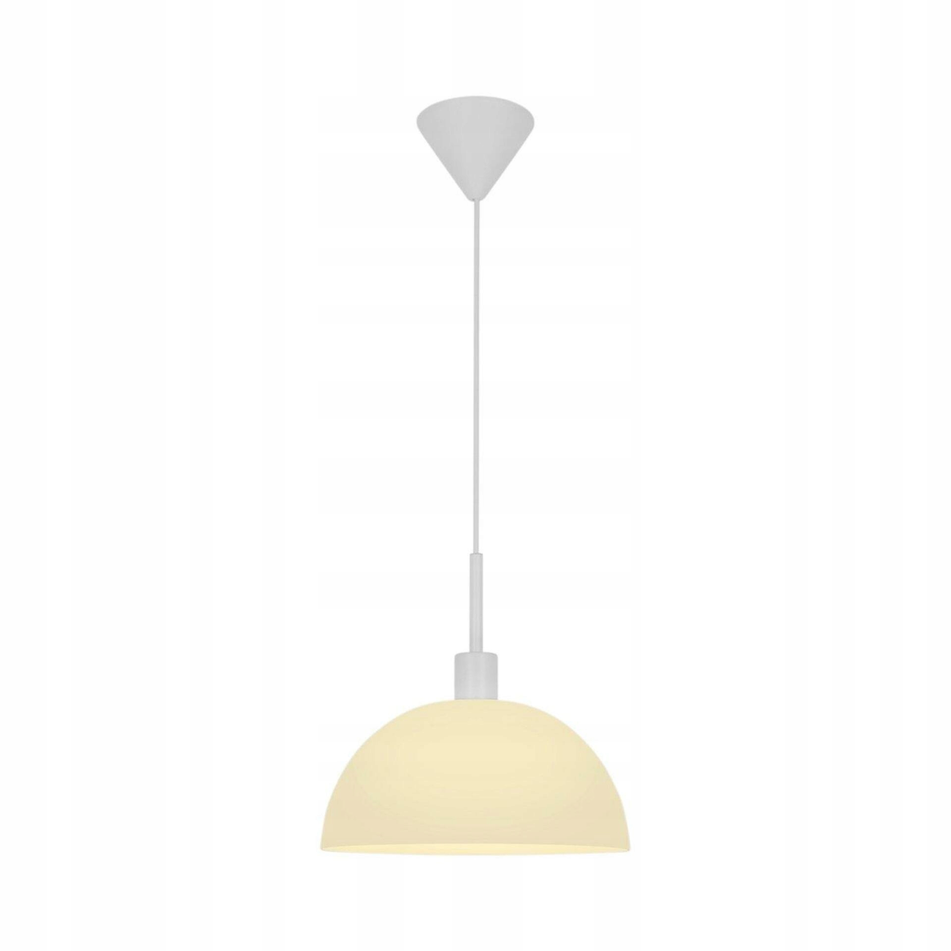 Nordlux Ellen 30 závesné svietidlo, opálové sklo, biela, E27, 30 cm