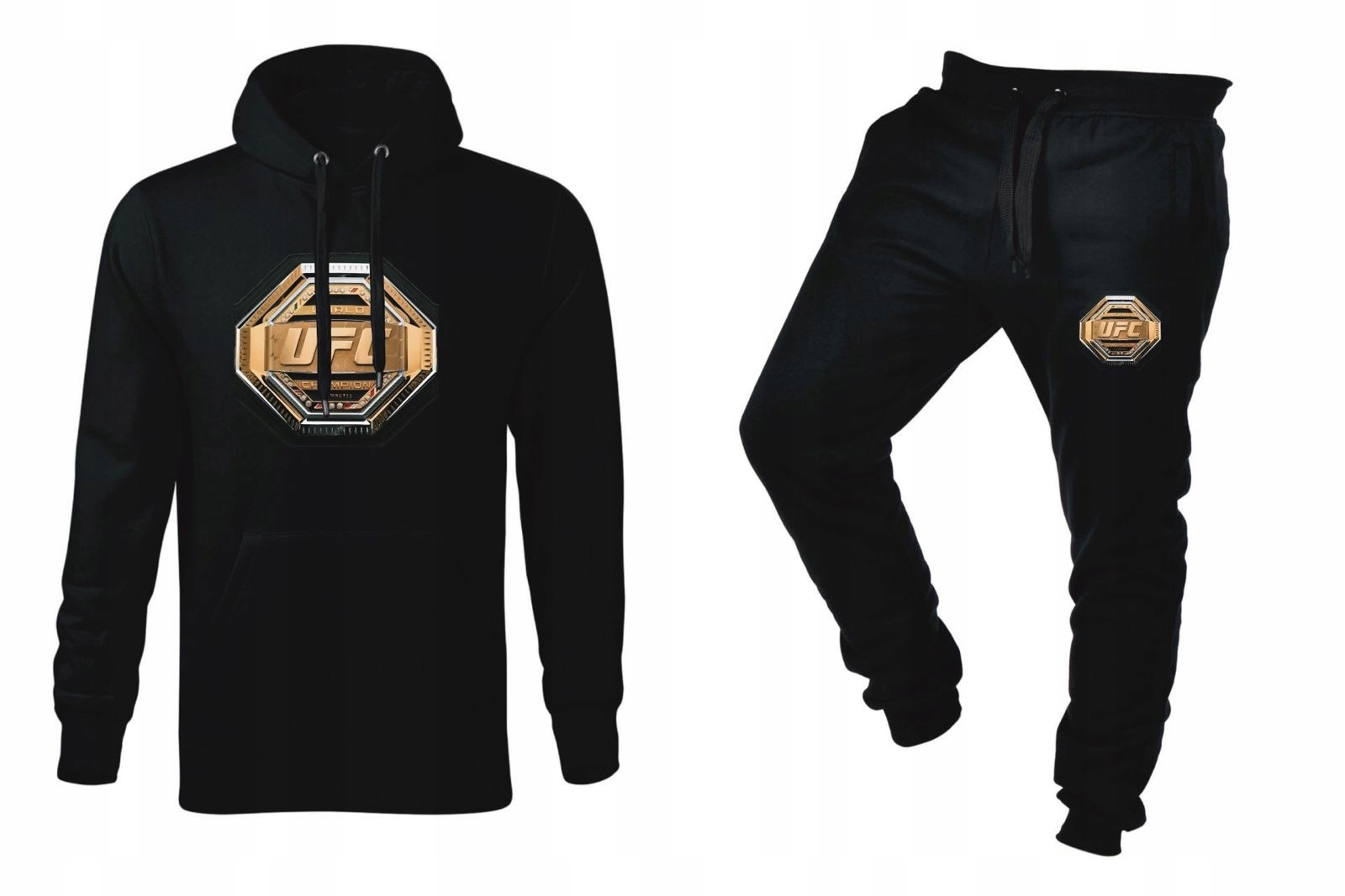 Tepláková Souprava Teplákovka Ufc Mikina A Kalhoty Černá M