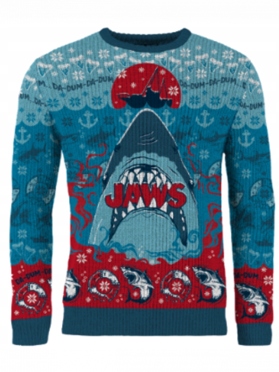 Vánoční svetr Jaws Christmas Jumper (velikost L)