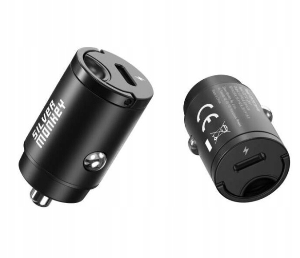 Ładowarka samochodowa Silver Monkey USB-C PD 30W