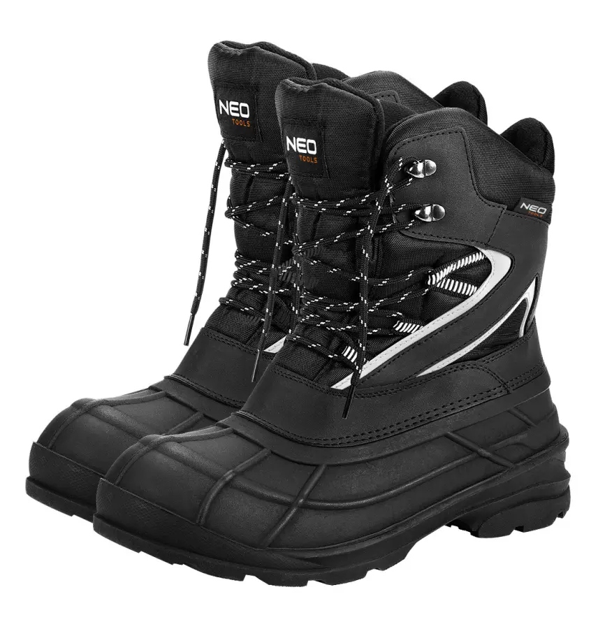 ŚNIEGOWCE ROBOCZE WODOODPORNE Z ODBLASKAMI ROZMIAR 43 NEO TOOLS