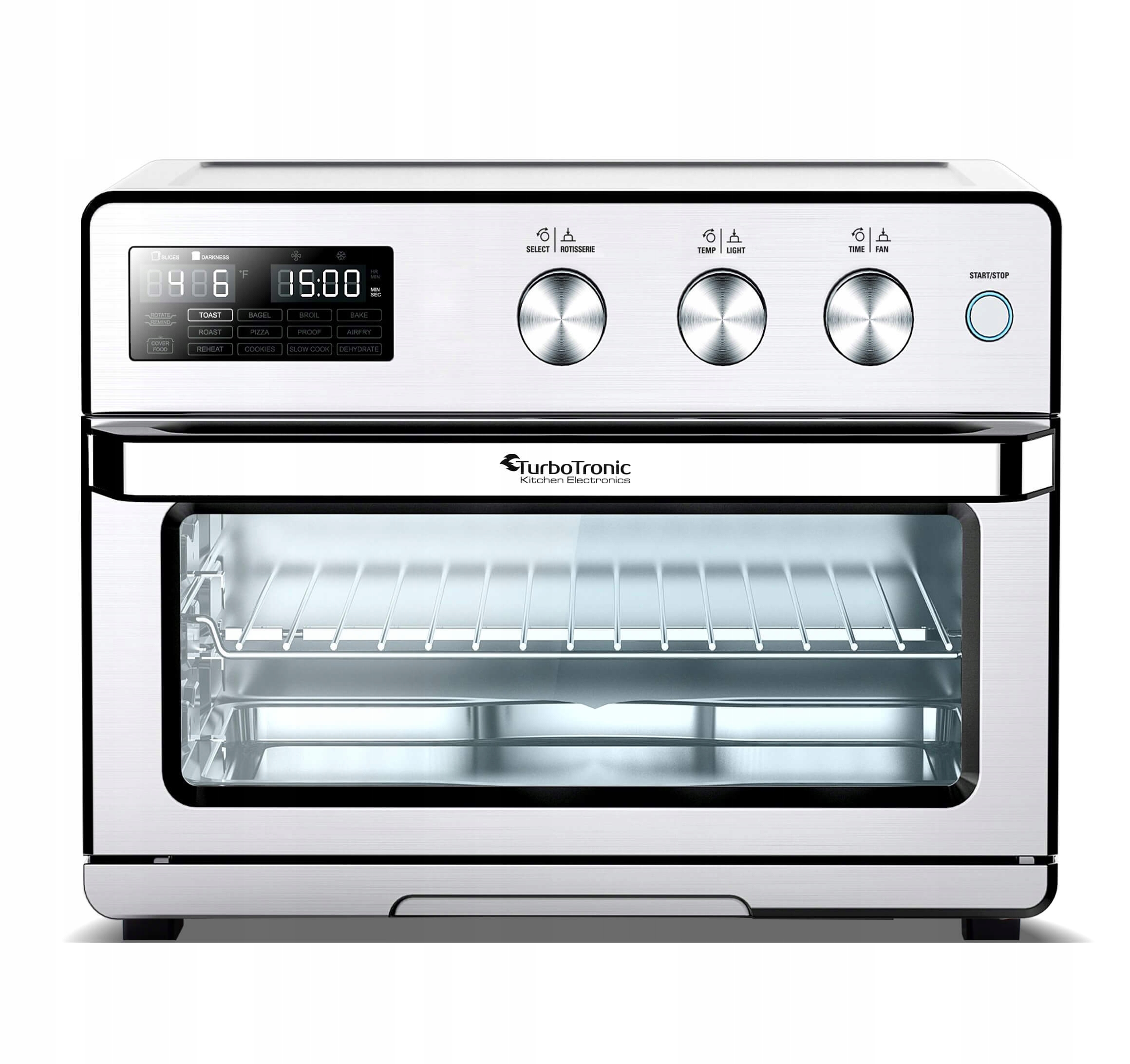 PIEKARNIK ELEKTRYCZNY FRYTOWNICA BEZTŁUSZCZOWA AIR FRYER DEHYDRATOR 32L Stan opakowania oryginalne