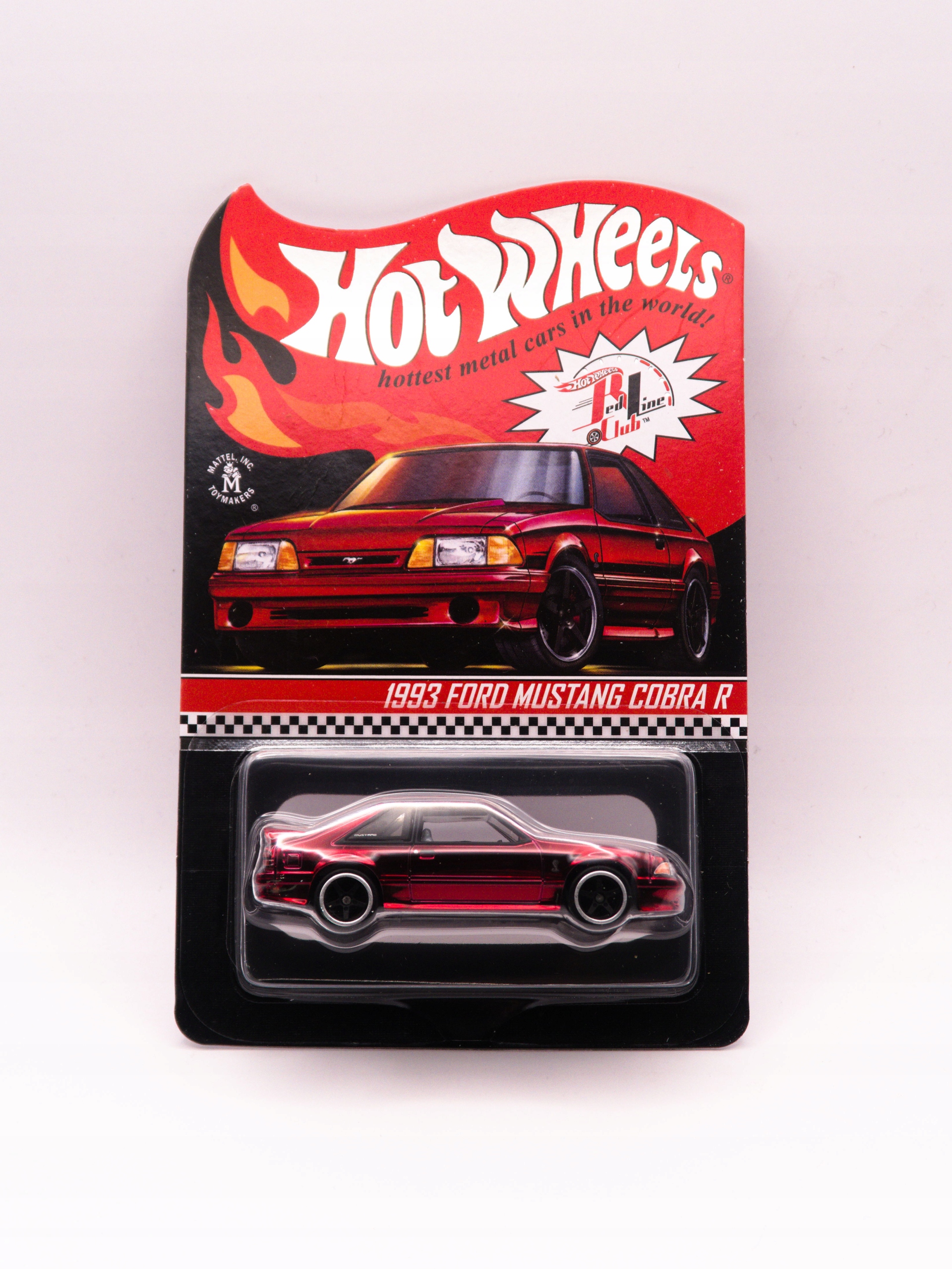 Hot Wheels RLC 1993 FORD MUSTANG COBRA R 2023 CLB CAR レッドライン